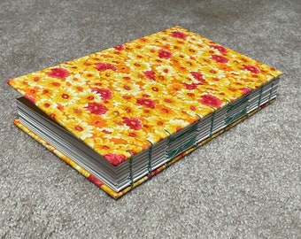 Coptic Bound Handmade Journal, Handbound Sketchbook, Art Journal, Travel Sketchbook, Field Journal, Dream Diary, Scrapbook