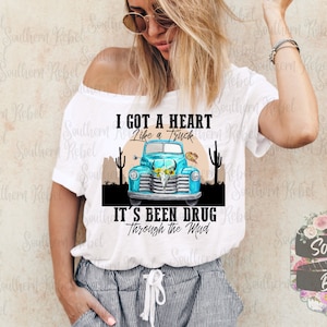 Heart like a Truck PNG