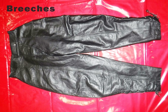 Lederhosen Riding Style Breeches Nappa leather, t… - image 10