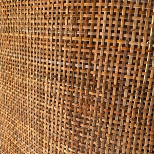 Rattan Cane Webbing Width 20'' Dark Natural Radio Rattan Cane Mesh Webbing  Roll/caning Material for Cane Furniture, Restoration and DIY -  Norway