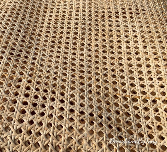 24” Wide Natural Rattan Webbing Roll, 24 x 60 - Foods Co.