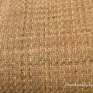 LUXURY Natural Rattan Cane 100% Handmade, Light Cream Closed Rattan Cane Webbing For High End Hotels, Furniture, 18"/24/20"/27.5"/36" Width