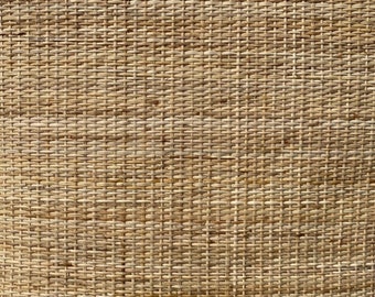 Closed Cane Webbing Width 18"/24", Premium Pre Woven Light/Cream Closed Rattan Woven Cane Mesh Webbing Cane for DIY Project- Cut To Size