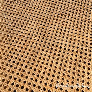 100CM Wide Natural Rattan Cane Webbing Sheets Really Indonesian