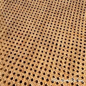 100CM Wide Natural Rattan Cane Webbing Sheets Really Indonesian