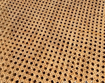 SPECIAL DISCOUNT-Cane Webbing 11.5"/15.5", 18'',20",24",27.5",31.5",36",39.5" Wide  Premium Natural Pre woven Rattan Cane webbing