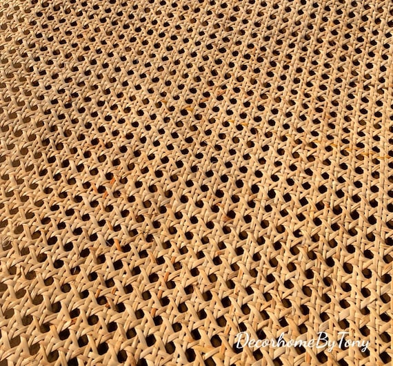 BIG DISCOUNT-Cane Webbing 11.5"/15.5", 18'',20",24",27.5",31.5",36",39.5" Wide  Premium Natural Pre woven Rattan Cane webbing for furniture