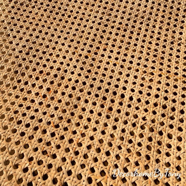 BIG DISCOUNT-Cane Webbing 11.5"/15.5", 18'',20",24",27.5",31.5",36",39.5" Wide  Premium Natural Pre woven Rattan Cane webbing for furniture