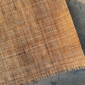 BIG DISCOUNT- Webbing Rattan Cane 15.5"/18''/20"/24''/27.5"/31.5"/36'' Width Natural Brown Radio/Square Rattan, Woven Rattan Cane For Home