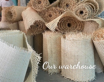 ToLanbbt 18 Width X 33 Feet Cane Rattan Webbing Roll For Caning