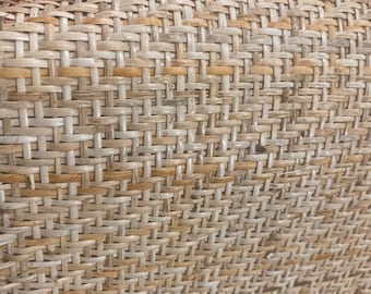 Luxury Premium Light  Natural Closed Weave Cane Webbing, Natural Rattan Cane Webbing  For Homestay, Hotel, Resort 18''/24''/27.5"/36" Width