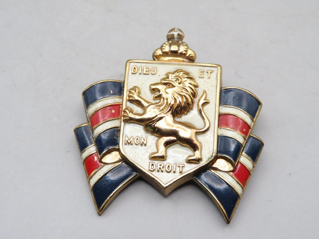 Accessocraft Patriotic Coat of Arms WWII British War Relief Society ...
