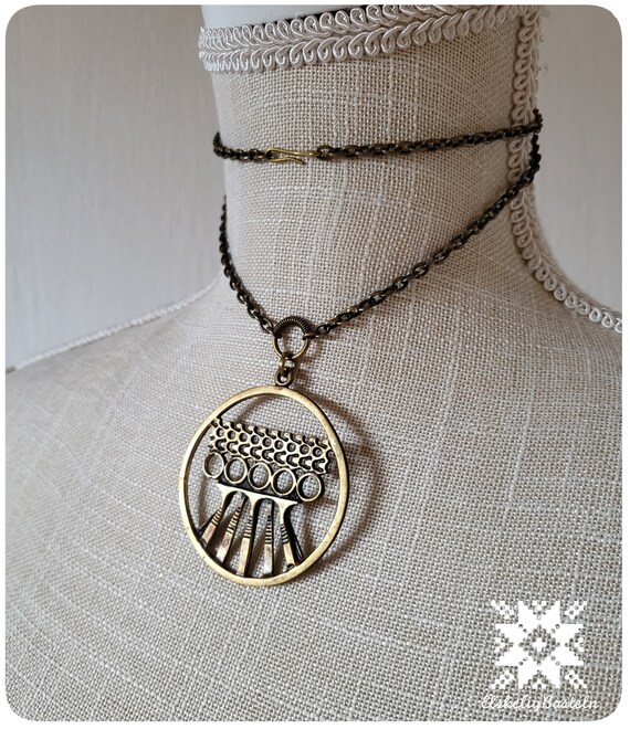 Finnish Pentti Sarpaneva Necklace, Vintage Scandi… - image 1