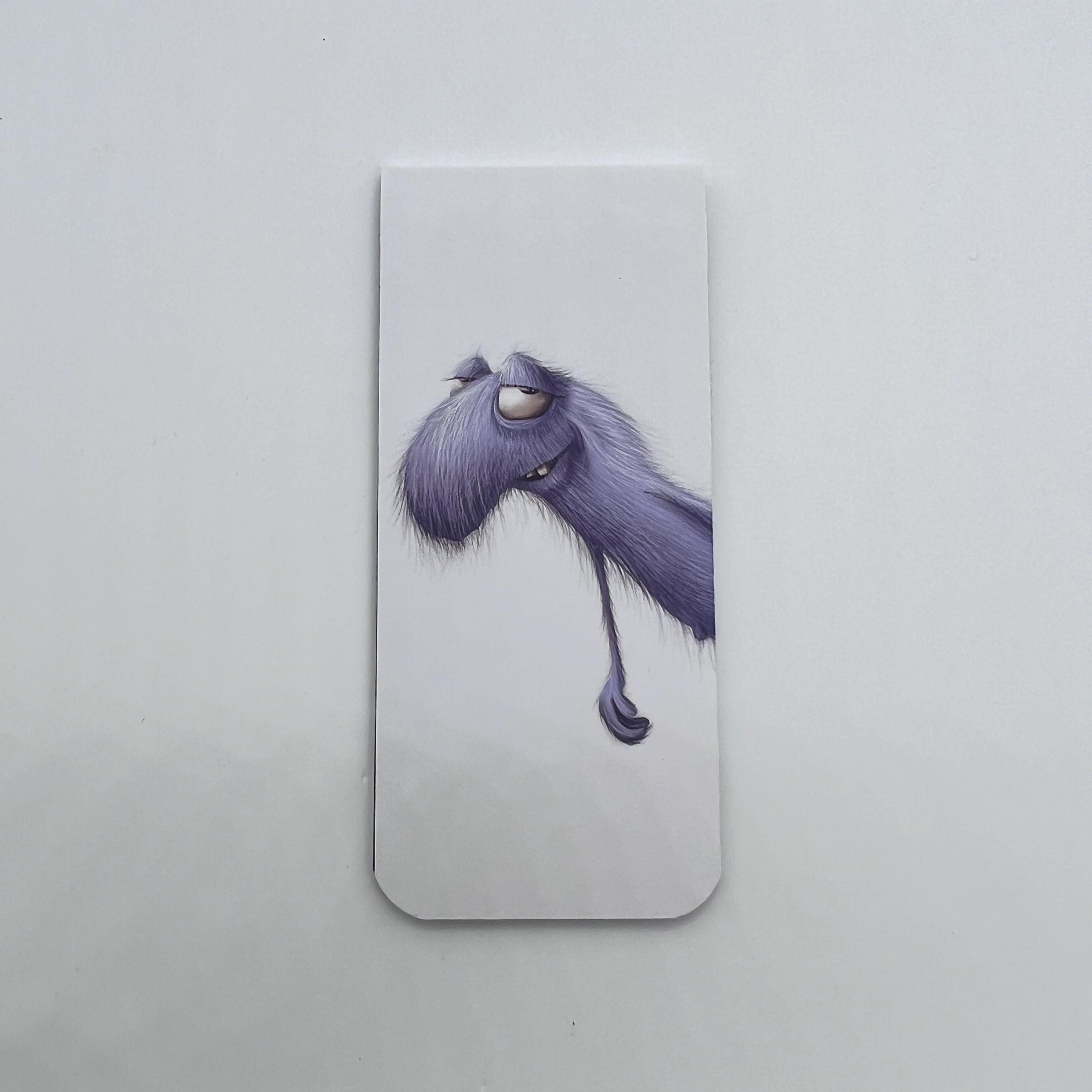 Magnetic bookmark. Creative bookmark for readers.