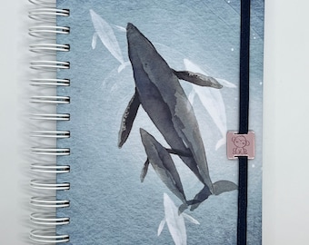 A5 Daily Planner 2025: Organized Elegance with Spiral Bound, Hard Covers and Glamorous Details.