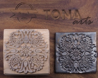 Kleistempel, textuurstempel, stempel, keramische aardewerk textuurstempel