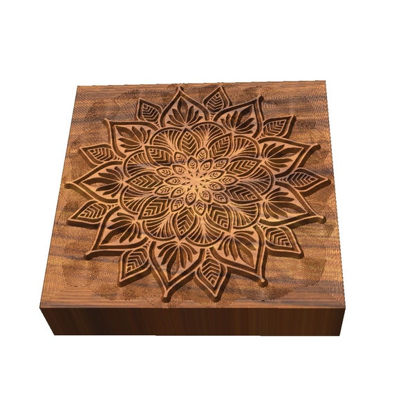 MANDALA Tonstempel Strukturen Keramik Töpferei Textur Embossing