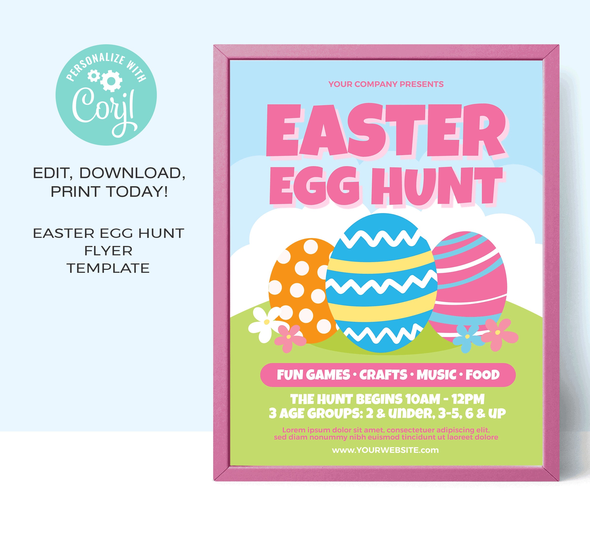 Easter Egg Hunt Flyer Template EDITABLE Egg Hunt Flyer Easter Flyer Easter Egg Hunt Flyer Template EDITABLE Egg Hunt Flyer Easter Flyer