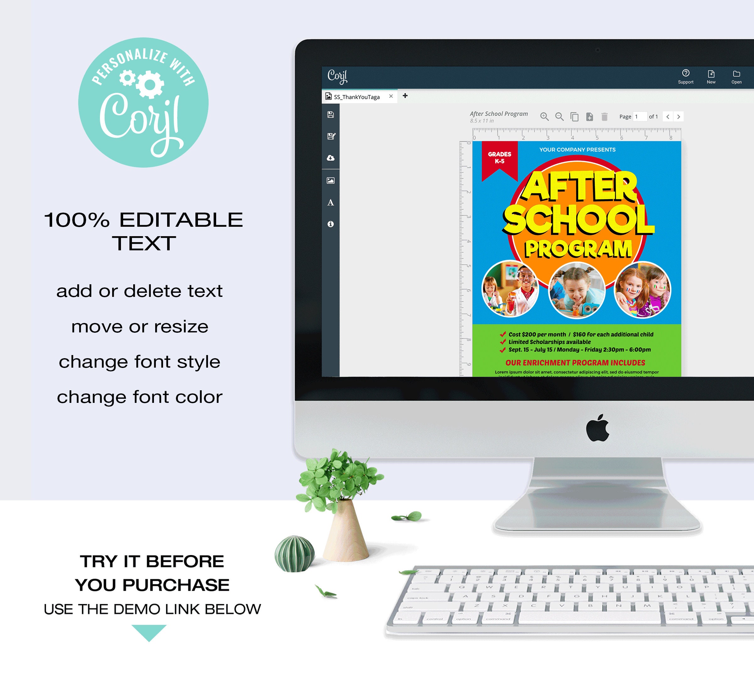 After School Program Flyer Template • School, PTO, PTA Flyer • Template ...