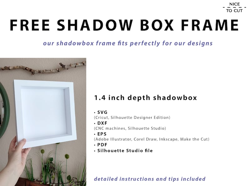 3D Customizable Wedding Shadow Box, Custom Name Shadow Box, Layered Paper Art, Heart 3D SVG, Files For Cricut with Easy Instructions image 6
