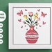 3D Mothers Day Shadow Box with Flowers, Butterflies Shadow Box, Layered Paper Art, For Cricut and Silhouette with Easy Instructions
