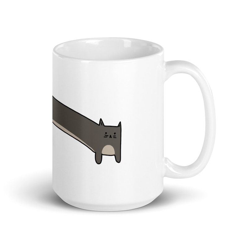 Long Arched Butthole Cat Mug