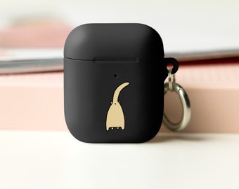 AirPods Case - Classic Cat Butthole | Protective AirPods Case | Cute AirPods Case | Cute Cat Doodle | AirPods Pro Case | Cat AirPods Case