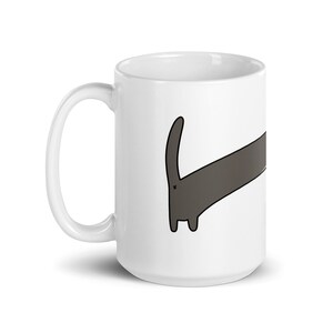 Long Arched Butthole Cat Mug
