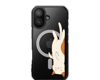 眠れる猫のMagSafe iPhoneケース | 猫好きへのギフト