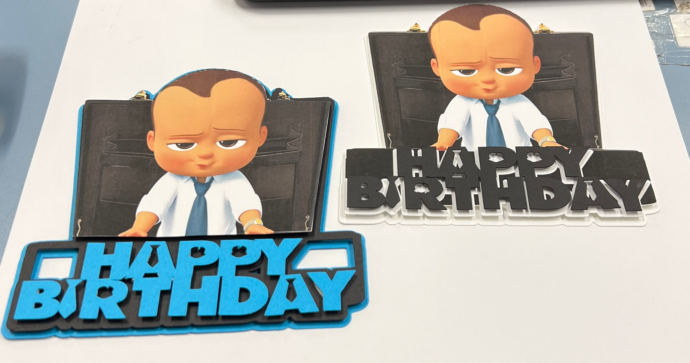Boss baby cake topper Boss Baby Boss Baby Birthday Boss - Etsy France