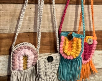 Crocheted Toddler purses