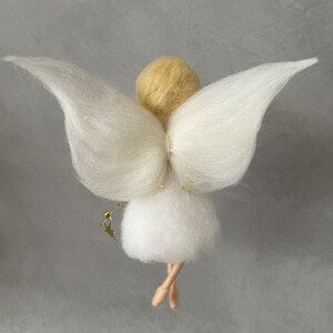 Guardian angel Christmas angel felt fairy elf needle felted image 5