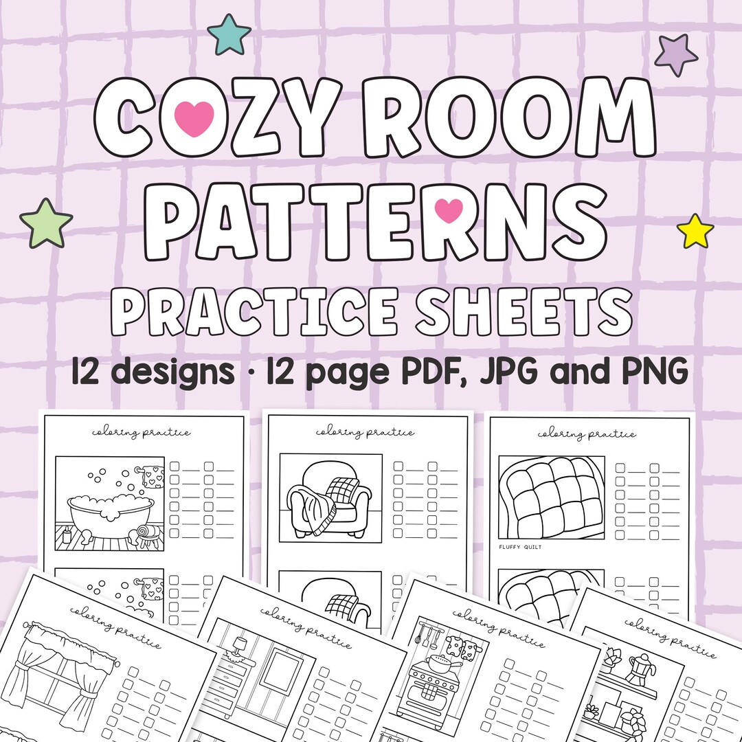 Colouring Practice Worksheets
