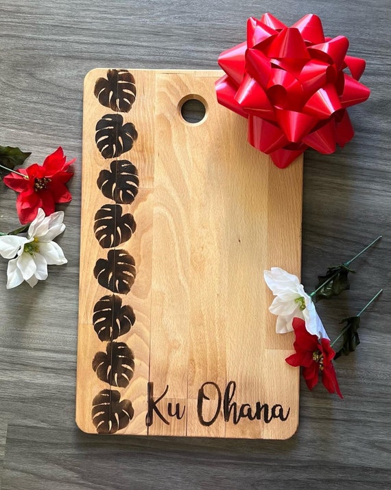 Personalized Cutting Board Name Cutting Board Hand Wood Etsy