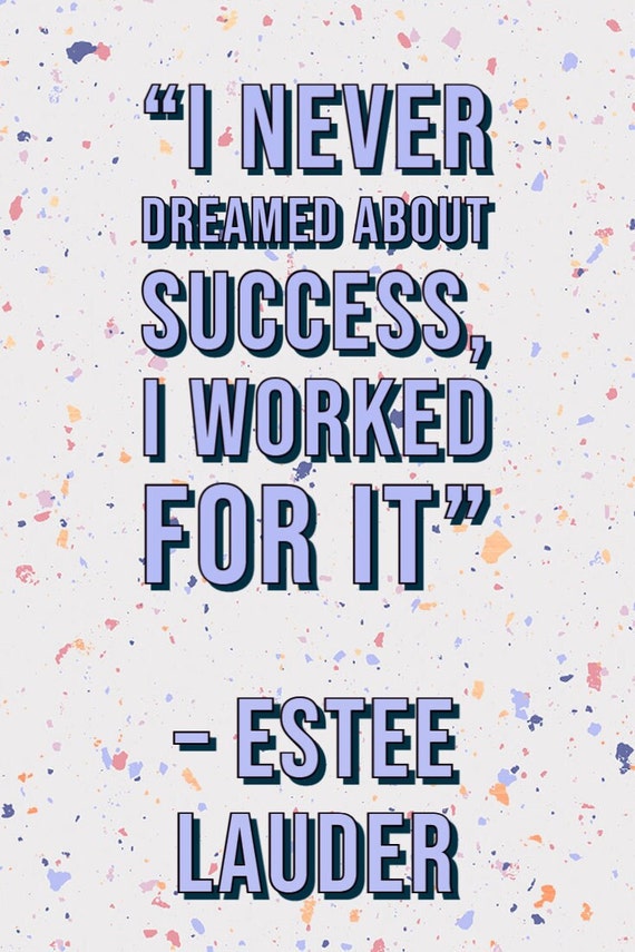 4 Different Posters Paint Splatter Inspirational Quotes Etsy UK