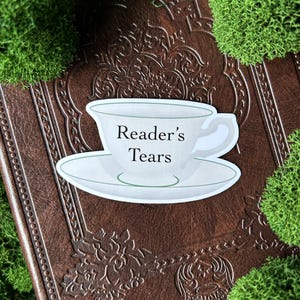 Reader’s Tears Aufkleber | Schriftsteller Aufkleber | Geschenke für Schriftsteller | witziges Schriftsteller Geschenk | Autor Geschenke | indie Autor | Autor erschienen
