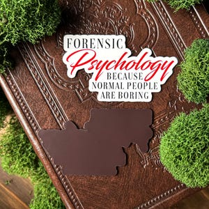 Forensic Psychology fridge magnet | criminal profiler | forensic psychology grad student | forensic psychologist degree | psych major