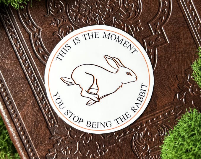 Rabbit Neil Josten Sticker | All for the Game Sticker | the Foxhole ...