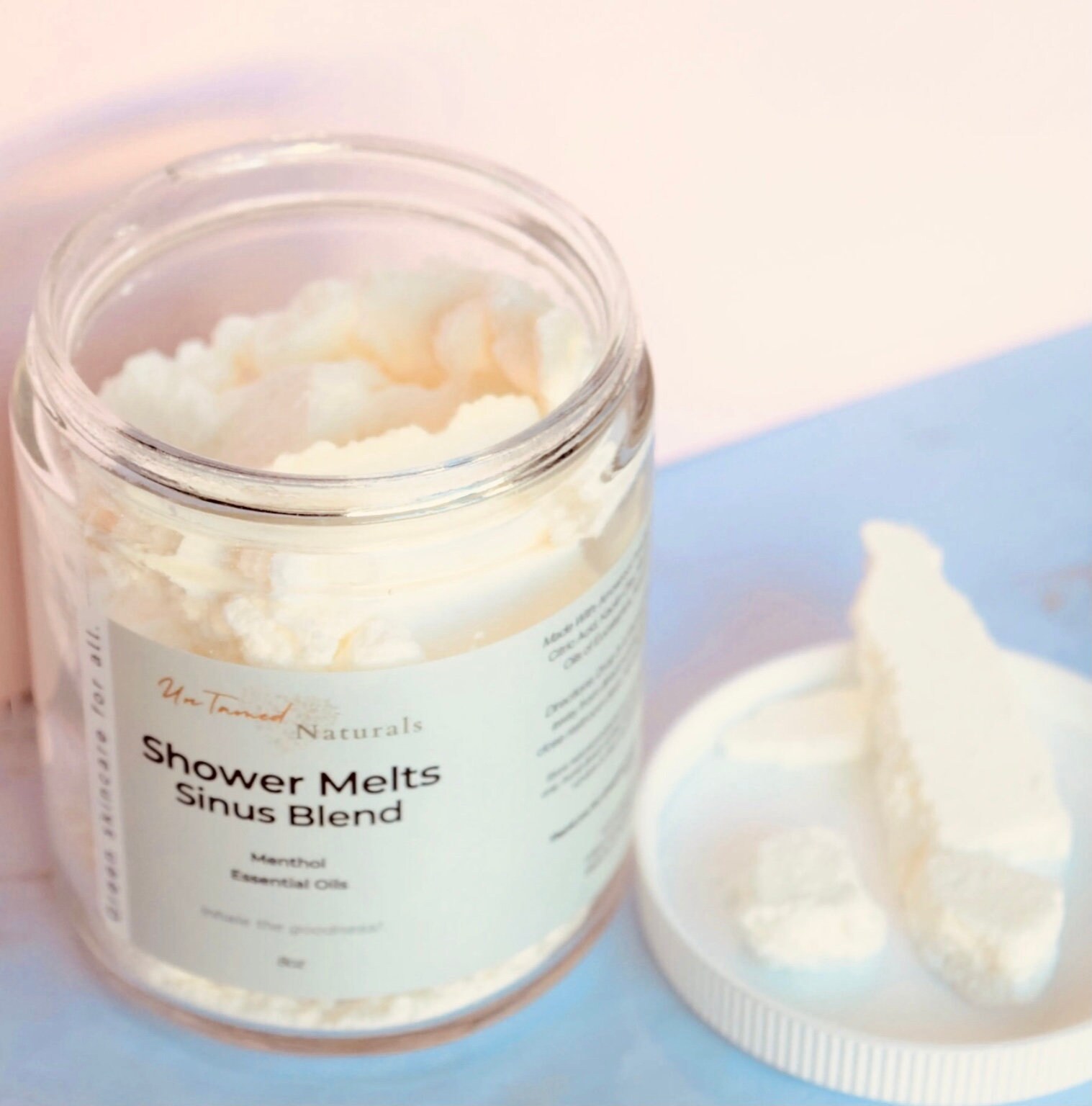 Sinus Shower Melts for Congestion and Allergies. Relieve Sinus Pressure