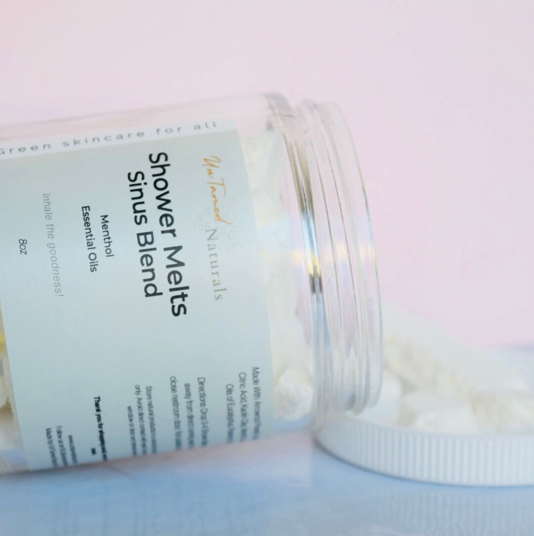 Sinus Shower Melts for Congestion and Allergies. Relieve Sinus Pressure