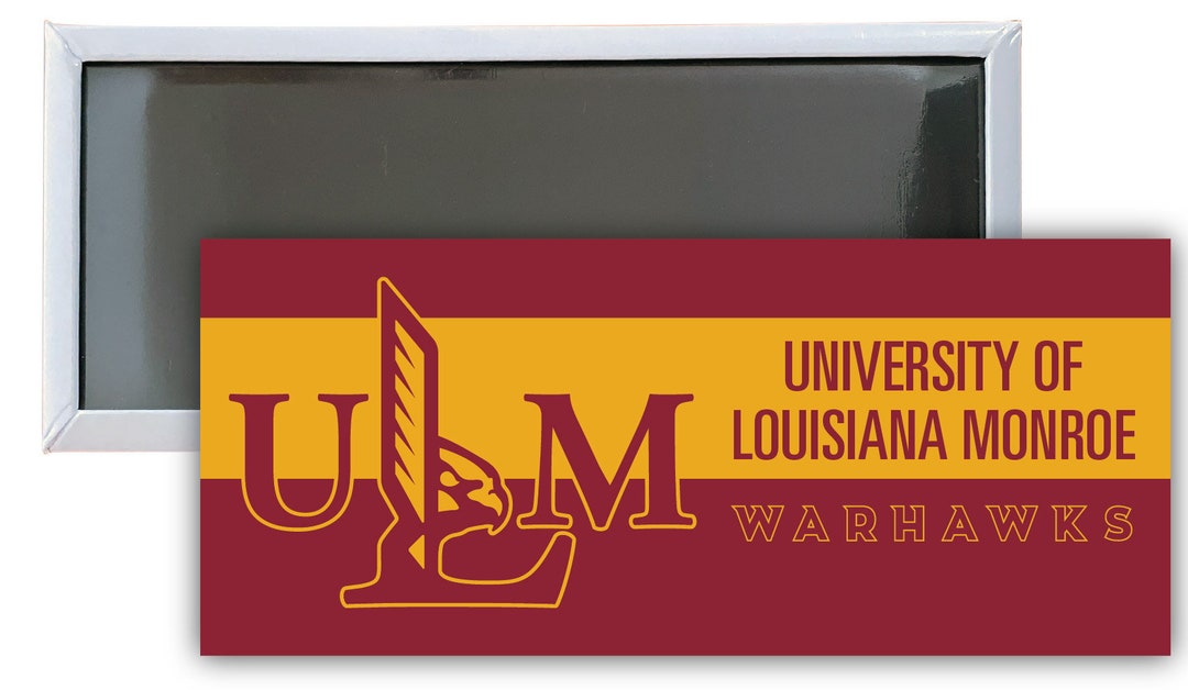 University of Louisiana Monroe Metal Keychain - College Fabric Store