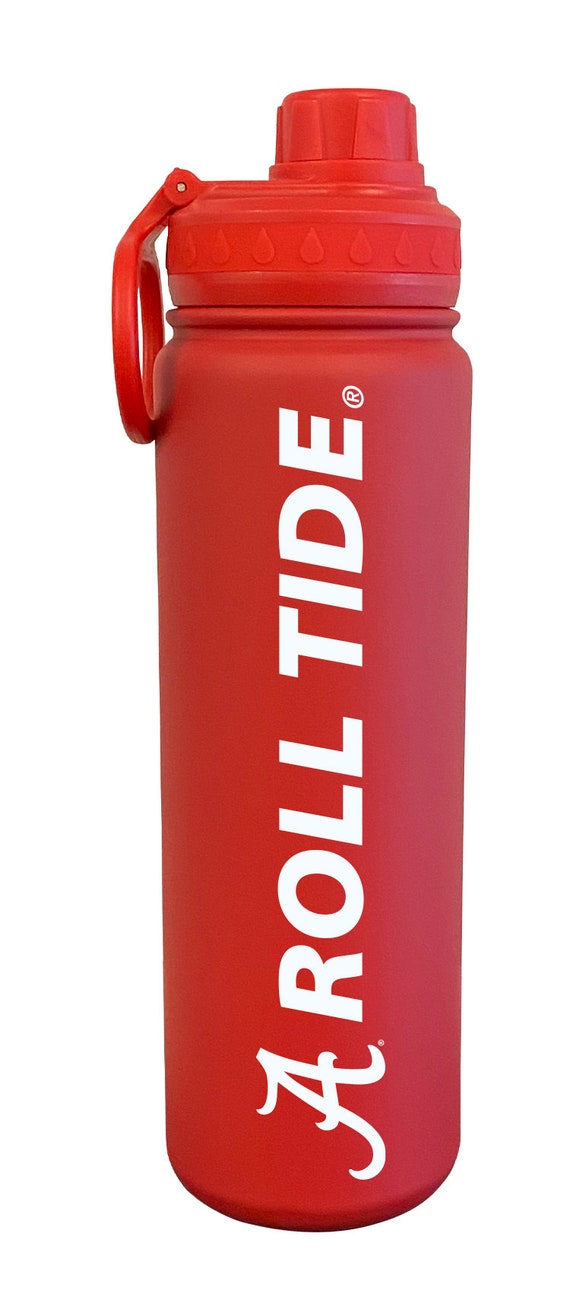 Alabama Crimson Tide Boelter Brands Red Foldable Water Bottle with  Carabiner