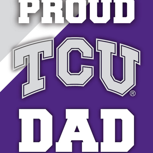 Tcu Dad Svg Etsy