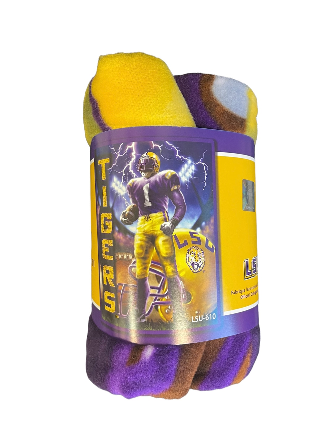 LSU Fleece Blanketuniversity of Louisiana Tigers Fleece Blanketlsu