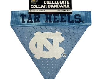 University of North Carolina Dog Collar Bandana-UNC Tar Heels Pet Bandana for Collars