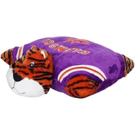 Clemson Tigers Small Pet Bed - Black