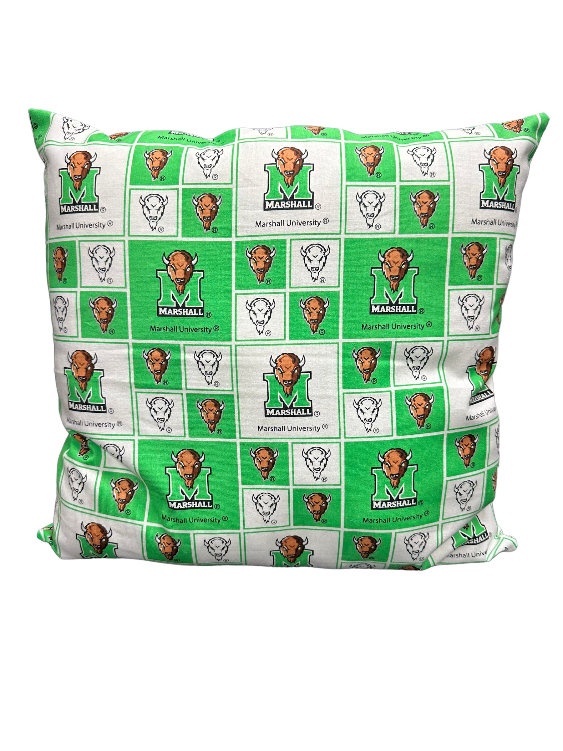 Marshall Throw Pillow Marshall Thundering Herd Pillow 17