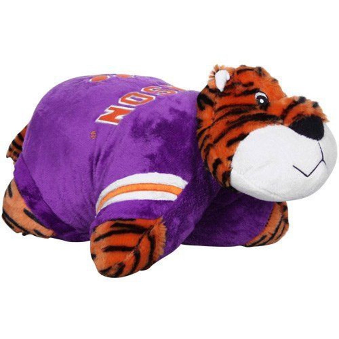 Clemson Tigers Small Pet Bed - Black