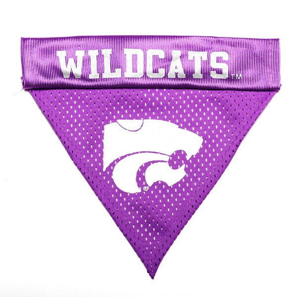 Kansas State University Dog Collar Bandana-Kansas State Wildcats Pet Bandana for Collars