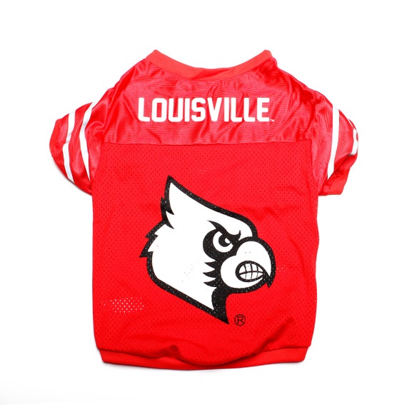 louisville cardinals dog jersey